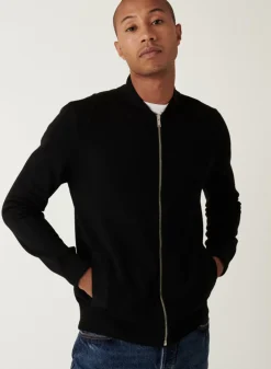 Maison Montagut Vestes Et Gilets>Veste Zippee A Poches En Laine Merinos - Archibald