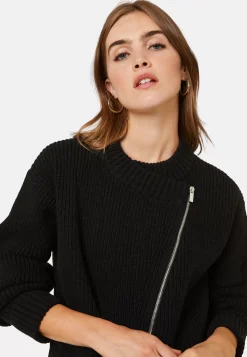 Maison Montagut Vestes Et Gilets>Veste Zippee Col Rond En Laine Et Cachemire - Gwenn