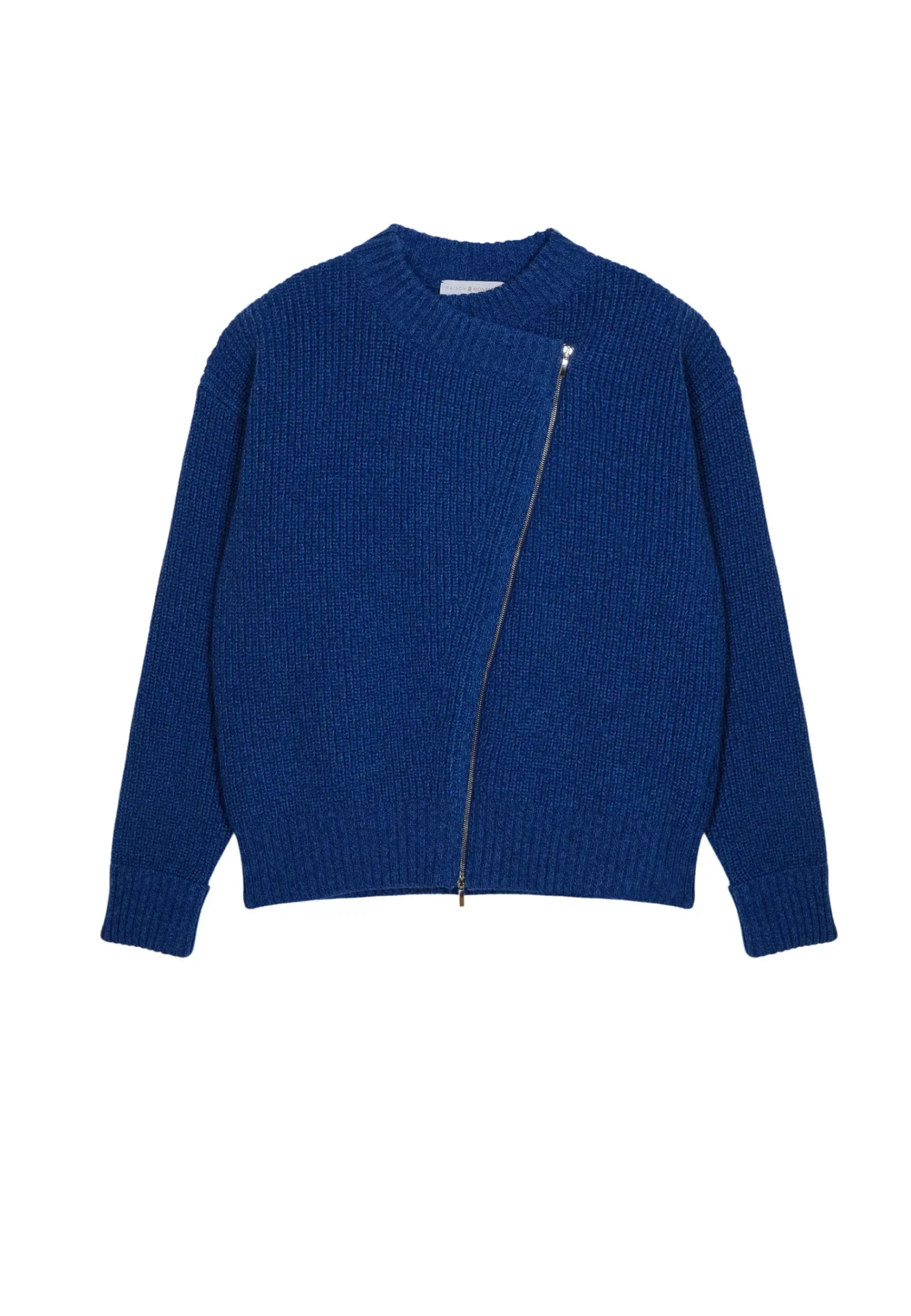 Maison Montagut Vestes Et Gilets>Veste Zippee Col Rond En Laine Et Cachemire - Gwenn