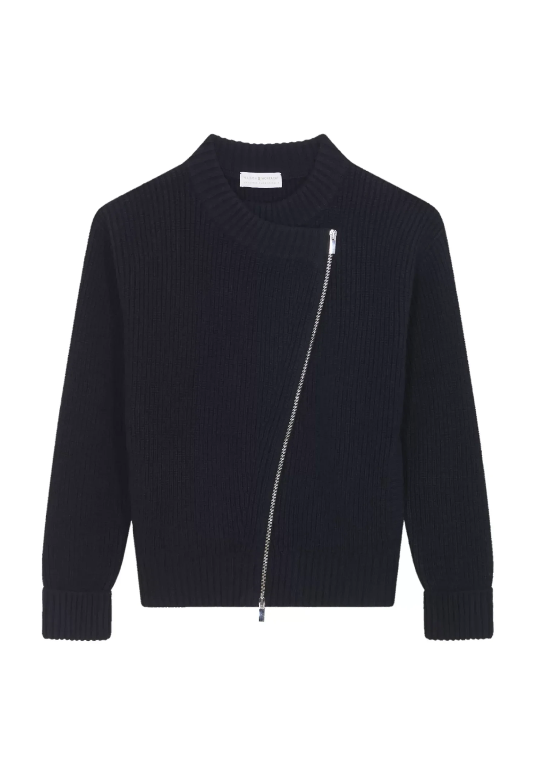 Maison Montagut Vestes Et Gilets>Veste Zippee Col Rond En Laine Et Cachemire - Gwenn