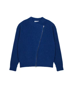 Maison Montagut Vestes Et Gilets>Veste Zippee Col Rond En Laine Et Cachemire - Gwenn