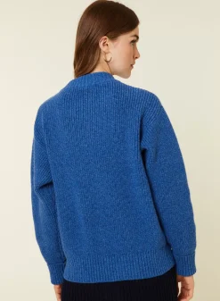 Maison Montagut Vestes Et Gilets>Veste Zippee Col Rond En Laine Et Cachemire - Gwenn