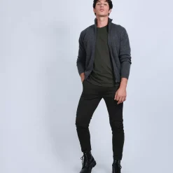 Maison Montagut Vestes Et Gilets>Veste Zippee En Cachemire 4 Fils - Balthazar
