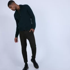 Maison Montagut Vestes Et Gilets>Veste Zippee En Cachemire 4 Fils - Balthazar