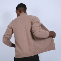 Maison Montagut Vestes Et Gilets>Veste Zippee En Cachemire 4 Fils - Balthazar
