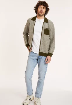 Maison Montagut Vestes Et Gilets>Veste Zippee En Laine Merinos - Dinesh