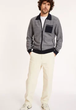 Maison Montagut Vestes Et Gilets>Veste Zippee En Laine Merinos - Dinesh